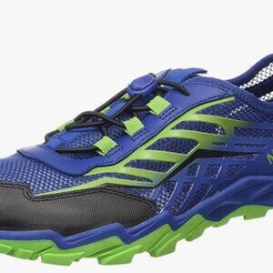 Merrell blue/green ML-b Hydro Run Hiking running sneakers, Sz 9 Women (7 Boys)